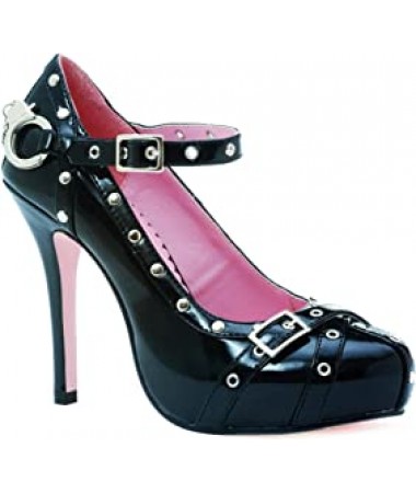 Black Studded Mary Jane Shoes Size 9 ADULT HIRE